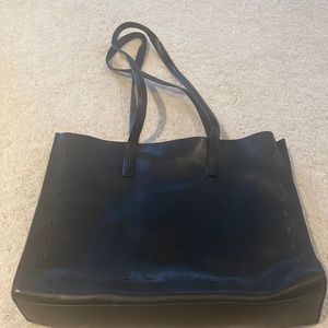 Black leather maxx New York bag. Great condition.